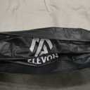 Elevon Air Mattress with Built in Pump - Luxury Double High Inflatable Bed for Home, Travel & Camping, Navy/White, Twin, 18" High