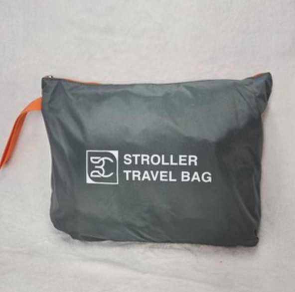 Extra Large Double Stroller Wagon Gate Check Bag for Airplane Travel [50" x 26" x 18"] 420D Waterproof Nylon | Fits Wonderfold W4, BOB Joggers, Veer, Jeep Wagon, Radio Flyer | NOT for Single Strollers