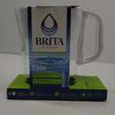 Brita Water Filter 6 Cup Denali Water Pitcher Dispenser with Elite Water Filter