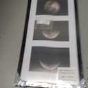 Giftgarden 4x6 Picture Frame Collage 4 Opening, 8x20 Frame Matted to Four 4x6 Photos with Mat for Wall Display, Black