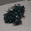 PREXTEX Multicolored Christmas Lights with Green Wire, 60 Feet, 300 Lights, Colorful String Lights Indoor or Outdoor - Incandescent String Lighting for Christmas Tree Decorations for Fences and Patios