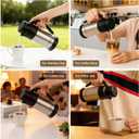 Creamer Pitcher for Coffee,0.75L/25 Oz Thermal Coffee Carafe,Stainless Steel Coffee Carafes for Keeping Hot and Cold,Double-Wall Design,12-Hour Hot & Cold,Leak-Proof,Portable for Travel,Camping,Office