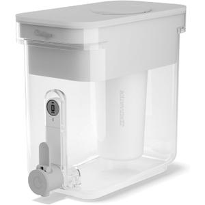 Culligan with ZeroWater Technology 23-Cup Water Filter Dispenser  Includes 5-Stage Advanced Water Filter, Certified to Reduce Lead, Total PFAS (Forever Chemicals), Mercury, Fluoride, and Chlorine