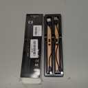 2 PCS Candle Lighter,Windproof Flameless Electric Lighter with LED Power Display  Safety Switch, Upgraded Plasma USB Rechargeable Lighters for Birthday Camping BBQ (Champagne Gold)