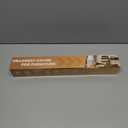 Recliner Headrest Protector Faux Leather Headrest Cover for Recliner Chair Couch Headrest Cover for Furniture Sofa Protector Chair Arm Covers for Home Office 17 x 27In(Beige) (Hook & Loop Strips)