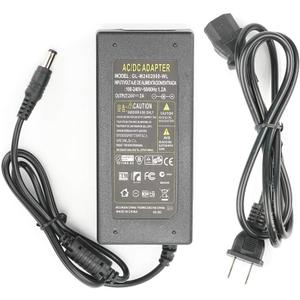 Power Adapter 24V 2A, AC100-240V to DC24V Transformers,Power Supply for LED Strip Light,Wireless Router,ADSL Cats,Security Cameras,