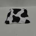 Arch Backdrop Cover Chiara Spandex Fitted Stretchy Fabric Arch Cover Baby Shower Birthday, Backdrop Decor Party Banquet Arch Decoration Cow Pattern Theme (Black, 6FT)