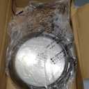 All-Clad D3 Stainless Steel 10 inch Frying Pan Covered- Made in the USA- The Original Bonded Professional Cookware- Oven Safe & Induction Compatible