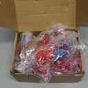 SCIONE 24 Pack LED Light Up Fidget Spinner Bracelets, Glow in The Dark Party Favors for Kids 4-8 8-12, Treasure Box Toys, Birthday Gifts, Carnival Prizes, Valentines Day Gifts Goodie Bags Stuffers