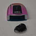 96W Rechargeable UV LED Nail Lamp UV Light for Gel Nails Cordless Gel Nail Lamp Nail Dryer with 42 Beads Smart Sensor & Metal Base (Gradient Pink)