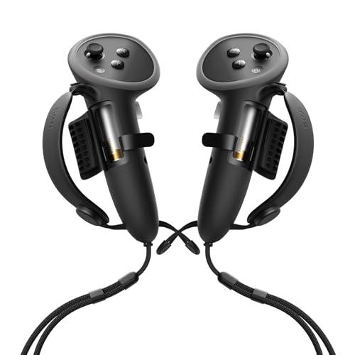 KIWI design G4 Max Extended Controller Grips Compatible with Oculus/Meta Quest 3/3S, Suitable for Larger Hand