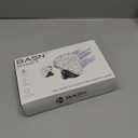 BASN Bmaster5 In Ear Monitors, 1DLC Diaphragm+4BA 5 Drivers IEM Earphones with Silver-plated OFC Cable, Noise Isolation Wired Earbuds for Musicians (Baltic Blue)