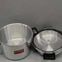 Prestige Popular Aluminium Pressure Cooker, 20 Liters (21.1 Quarts)
