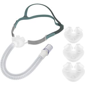 Replacement for Nasal Pillow Mask, Replacement and Updated Frame System for Airfit P10, Includes 3 Size Pillows Small, Medium, Large Silicone Pillow Cushions