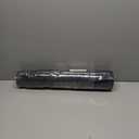 OLANLY Half Circle Door Mat Indoor Outdoor Entrance Welcome, Waterproof All-Season, All-Weather Doormat, Sturdy Natural Rubber, Low Profile, Easy Clean Patio Porch Entryway Mat, 59x23, Grey