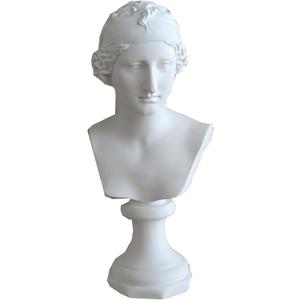 Venus Figurine, 6 Inch Height Bust, Hard Plastic Resin Figurine Venus