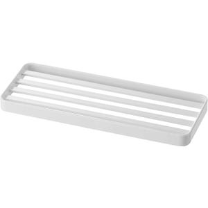 Yamazaki Home Tower bathroom trays, One Size, White (9.4" x 3.5" x 0.6") 2 Pack