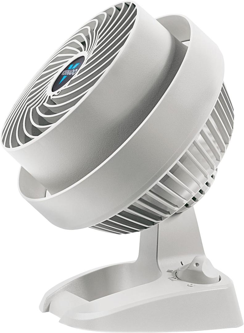Vornado 530 Compact Whole Room Air Circulator Fan, White, Small