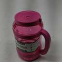 Reduce WaterDay 80 oz Water Jug with Time/Ounce Markings - Spill-Proof Straw, Durable Tritan - Big Water Bottle for Daily Hydration - Dishwasher Safe, Clear & Easy to Clean, Rose