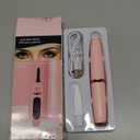 Heated Lash Curler,Abs Electric Eyelash Curler,Handheld USB Charging Intelligent Temperature Control Electric Heating Eyelash Curler,Long - Lasting Curling,with Anti - Scalding (Pink)