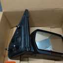A-Premium Passenger Side Power Door Mirror Compatible with Ford F-150 F150 2009-2014 - Heated Manual Folding Black Outside Rear View Mirror w/Turn Signal - Replace# BL3Z17682DAPTM