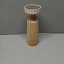 HD Designs Wood Large Candle Holder