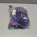 JoneTing 70cm 27inch Purple Pink Wigs+Hair Cap Women Long Straight Purple Mix Pink Wig with Bangs Women Long Wavy Purple Pink Hair with Bangs Halloween Party Christmas Outfit