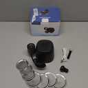 Wothfav Mason Jar Vacuum Sealer Kit, Electric Sealer for Wide, Regular Mouth Mason Jars, Portable Vacuum Sealer for Jars, Birthday Gifts for Her, Gifts for Mom, Grandma (Black)