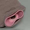 Hot Water Bottle with Soft Fleece Cover, 2L Hot Water Bag for Hot Compress, Comfort for Menstrual Cramps, Neck & Shoulder, Hands and Feet, Pink Plaid