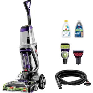 BISSELL ProHeat 2X Revolution Pet Pro Plus, 3588F, Upright Deep Cleaner, 30-minute Dry Time, Dual Dirt Lifter Powerbrush, Hose & Tool Attachment, Pet Upholstery Tool and Tough Stain Tool Included