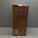 Amazon Basics 21" Hardside Carry-On Luggage, Hardshell Suitcase With Wheels, Expandable For Up to 25% More Space, With Scratch-Resistant Surface, Four Multi-directional Wheels, Black