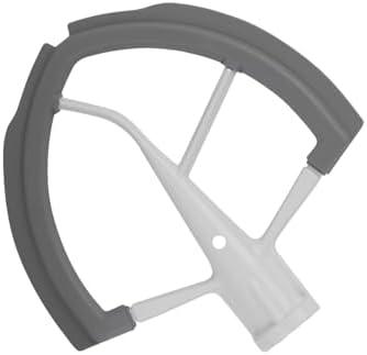 6 Quart Flex Edge Beater for KitchenAid Bowl-Lift Stand Mixers With Silicone Edges For Kitchen Aid Accessories and Attachments