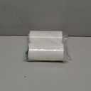 DRomance Outdoor Flameless Flickering Candles with 6 Hour Timer, 3 AAA Batteries Operated Waterproof LED White Plastic Pillar Candles Set of 2 Home Garden Decoration(3 x 6 Inches)