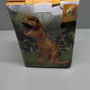 Halloween Inflatable Dinosaur Costume Adult Fancy Dinosaur Suit Blow up Trex Costume Full Body Dino Costume For Halloween Cosplay Party(brown)