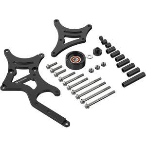Bevinsee LS Truck Alternator/Power Steering Pump Bracket SUV Driver Side Compatible with Chevrolet GMC Silverado Sierra Yukon Tahoe Express Suburban 1500 2500 3500 1999-2014 LS Engines CNC-Machined