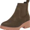 Blondo Womens Dyme Waterproof Ankle Boot (8, Olive Suede)