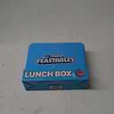 Mr. Beast Feastables Adjustable Bento Lunchbox- BPA Free, Snap Tight Lid, Removable Tray, Microwave & Freezer Safe, 9.25"x7"x2.75", Easy Clean, Kids Lunchbox with Adjustable Compartments