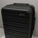 Amazon Basics 30-Inch Hardside Checked Luggage With TSA Lock, Hardshell Suitcase With Wheels, Expandable For Up to 12.5% More Space, With Scratch-Resistant Surface, 8 Multi-directional Wheels, Black