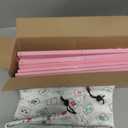 Mahjong Racks with Pushers, Pink Wooden American Mahjong Tile Pushers and Racks Set of 4, Mahjong Accessories (19.68 Inches)