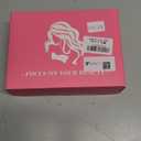 WECAN Long White Wigs for Women, 28 Inches Wavy Lace Heat Synthetic Middle Part Natural Looking Silky Wig for Daily Use, Halloween & Cosplay