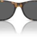 Ray-Ban RB4260D Square Sunglasses (Rubber Havana/Dark Grey)