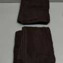 Elvana Home Cotton 2 Pack Oversized Bath Towel Set 28x55 inches, Large Bath Towels, Ultra Absorbant Compact Quickdry & Lightweight Towel, Ideal for Gym Travel Camp Pool - Brown