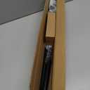 Adjustable 30-45 inches Curved Shower Curtain Rod, Premium Stainless Steel Rustproof Shower Rod for Bathroom, Need to Drill, Black