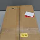 IBUYKE Small Bathroom Storage Cabinet, Narrow Beside Tolite Cabinet with 2 Doors & Adjustable Shelf, Small Bathroom Organizer, Space-Saving Storage Solution for Toilet, Laundry Room UWBS002W (White)