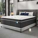 Ruoysun Luxury Hybrid Cooling Gel Foam Firm Queen Mattress 14 inch in a Box