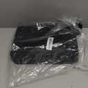 JACZZO Dish Drying Mat for Kitchen Counter, 17.7" x 11.8" Silicone Dish Drying Pad, Food-Grade Silicone, Easy Clean Pad for Countertop Protection, Multi-Functional Use (Black)