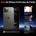 zapica Magnetic for iPhone 12 Pro Max Case, [Compatible with MagSafe] [Military Grade Drop Protection] Translucent Matte Shockproof Anti-Scratch Phone Cover, Forest Green