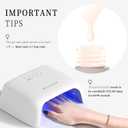 2 x MAYCHAO Jelly Gel Nail Polish -15ML Apricot Jelly Gel Polish Soak Off UV LED Sheer Apricot Nail Polish for DIY Manicure Home Salon Nail Art, 0.5 OZ