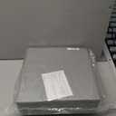 Toddler Booster Seat for Dining Table, PU Washable Double Safe Straps Non-Slip Bottom Booster Seat Dining Toddler, Portable Travel Increasing Cushion (Grey)