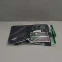 Semi Voile Sheer Curtains 84 Inches Long 2 Panels Rod Pocket Window Treatment for Living Room Bedroom Dining Room (Black 52" W x 84" L)